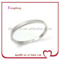 2014 new design popular 316L stainless steel engraved bangle